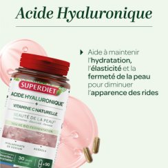 Kyselina hyalurónová a Vitamín C – 90 kapsúl
