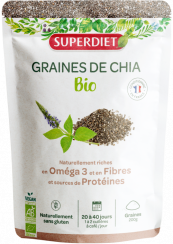 Suché organické chia semienka – 100 % prírodný produkt