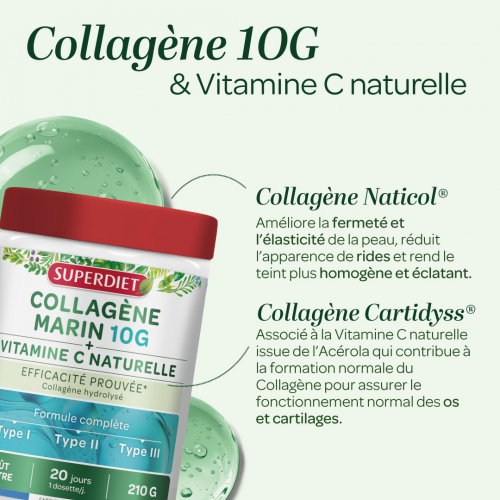 Morský kolagén 10g + vitamín C v prášku